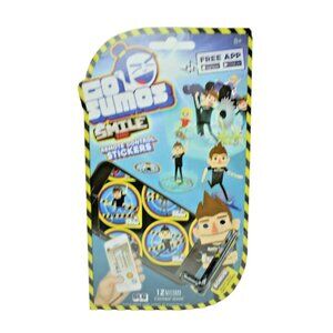 Super Lame Games Go Sumos Remote Control AR Stickers Smile Inc. New